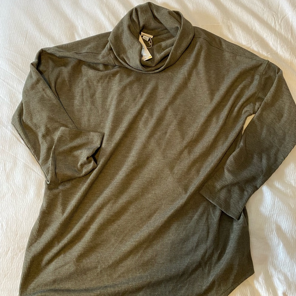 WAFFLE TURTLE NECK